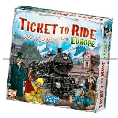Ticket to Ride: Europe - Engelsk