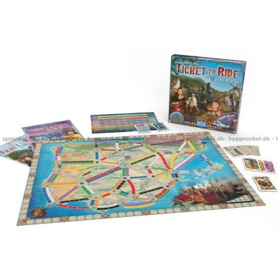 Billede af Ticket to Ride: Iberia & South Korea