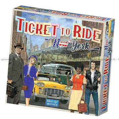 Ticket to Ride: New York - Dansk