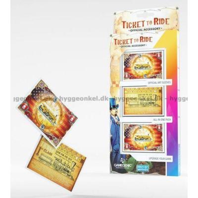 Billede af Ticket to Ride: USA - Card Sleeves