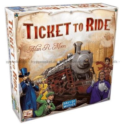 Ticket to Ride: USA - Dansk