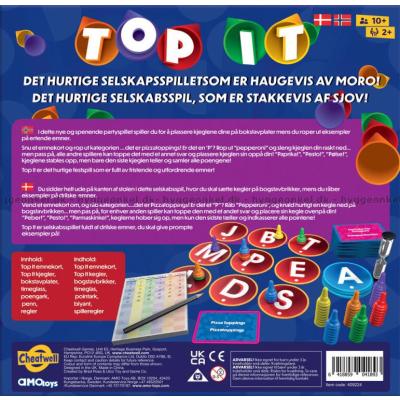 Bagsiden af æsken