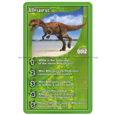Billede af Top Trumps Quiz: Dinosaurs