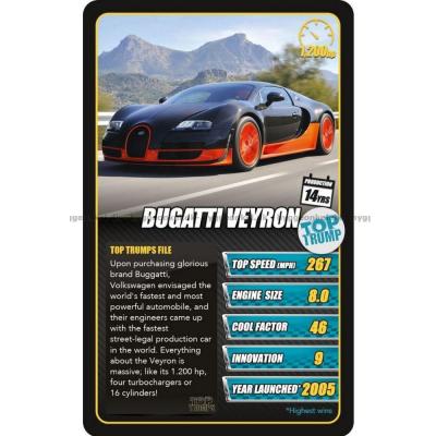 Billede af Top Trumps: Sports Cars