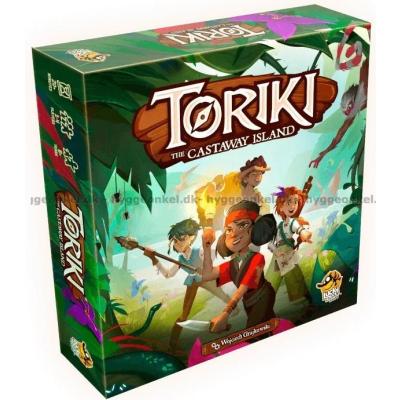 Billede af Toriki: The Castaway Island set skråt oppefra
