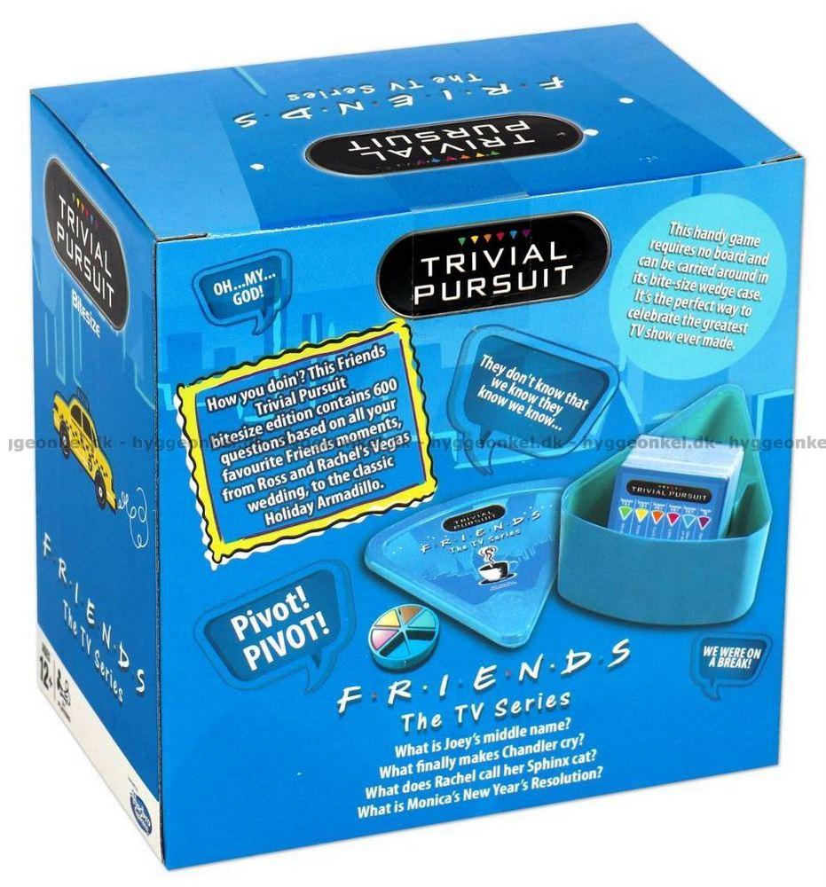 ketcher stærk psykologi Trivial Pursuit: Friends - Engelsk → Køb det billigt her. - 5036905027342