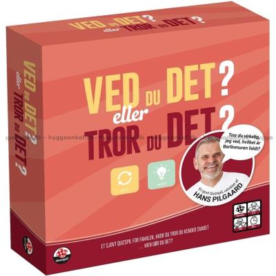 Billede af Ved du det eller tror du det? set oppefra