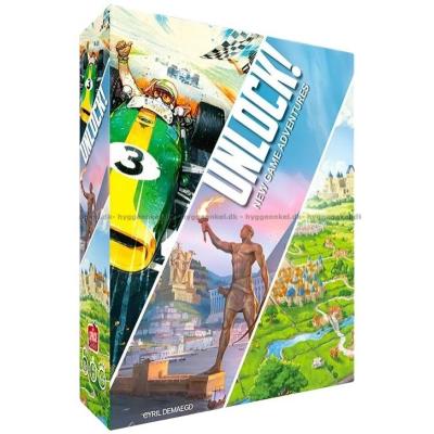 Billede af Unlock! 15 - New Game Adventures set oppefra