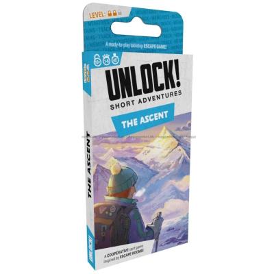 Billede af Unlock! Short Adventures 13 - The Ascent set oppefra