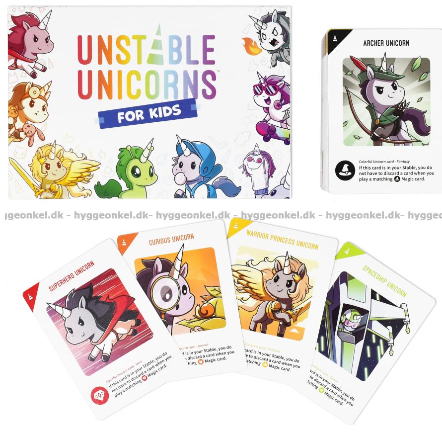 Køb → Unstable Unicorns Kids ← billigt. 810031366125