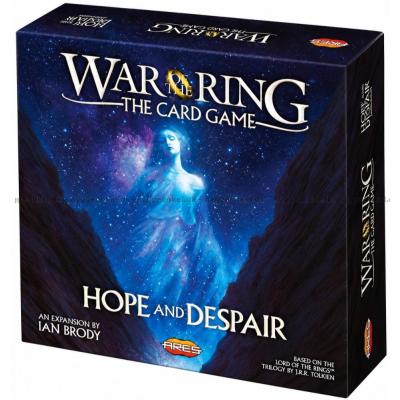 Billede af War of the Ring: The Card Game - Hope and Despair set skråt oppefra