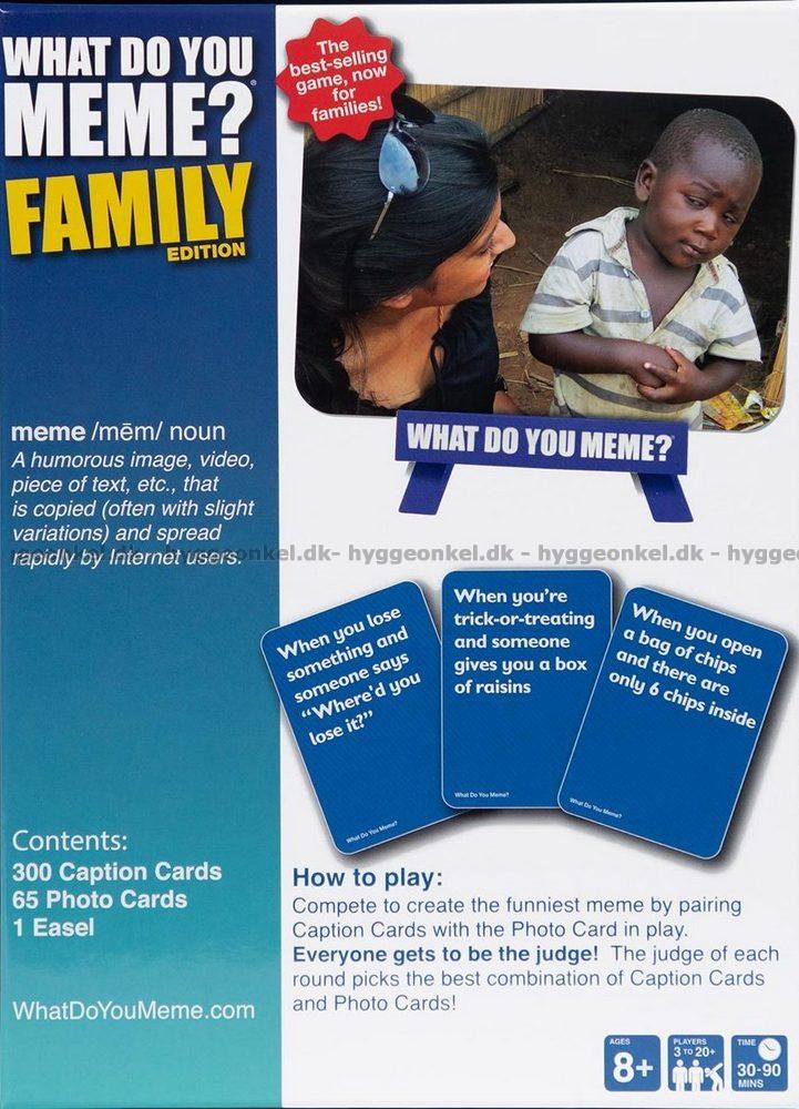 What Do You Meme? Family edition → Køb det billigt i dag!