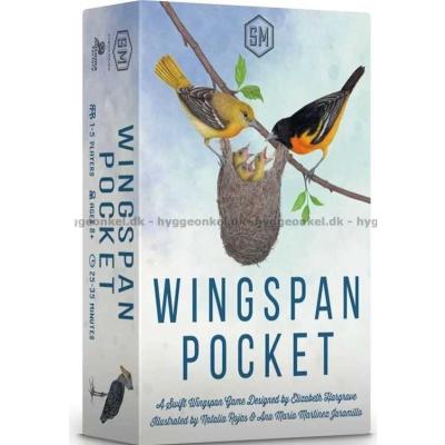 Billede af Wingspan: Pocket - Engelsk set skråt oppefra