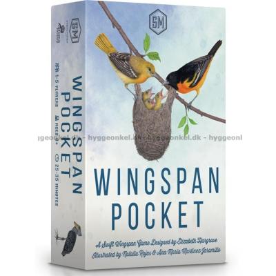 Billede af Wingspan: Pocket - Dansk set skråt oppefra