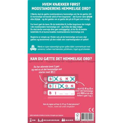 Bagsiden af æsken