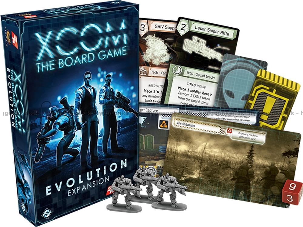 polet Inspiration lysere Her kan du købe XCOM: The Board Game - Evolution! UDGÅET!!!