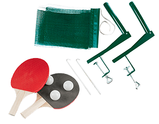 Bordtennis - Stort udvalg af bordtennisbat, bordtennisbolde og bordtennisnet