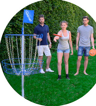 Disc golf og frisbee golf - sjov underholding for hele familien