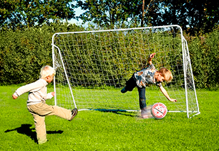 Fodboldmål til haven