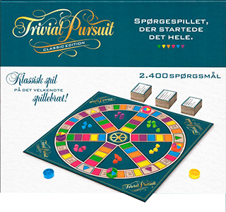 Trivial Pursuit quiz-spil Trivial Pursuit quiz-spil