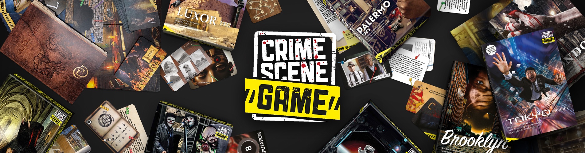 Crime Scene spil - Se det store udvalg af spændende detektivspil
