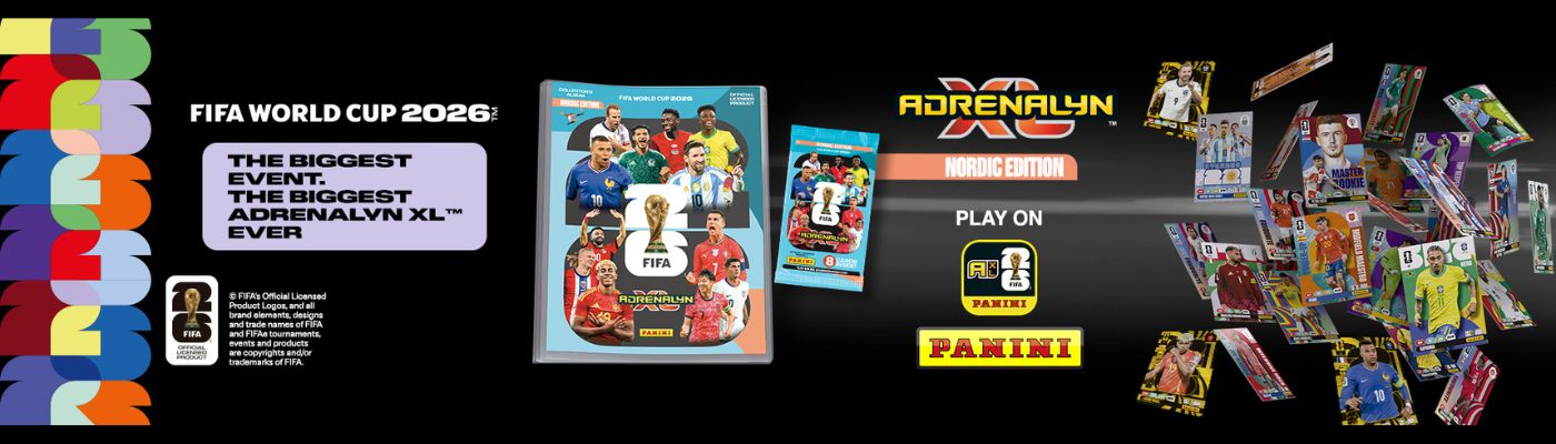 panini worldcup 2026 fodboldkort